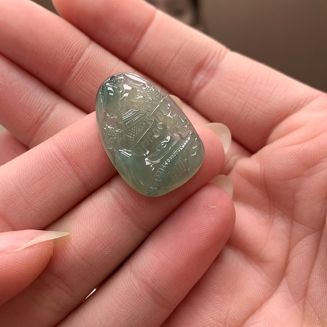 翡翠吊坠(不含链)未镶嵌