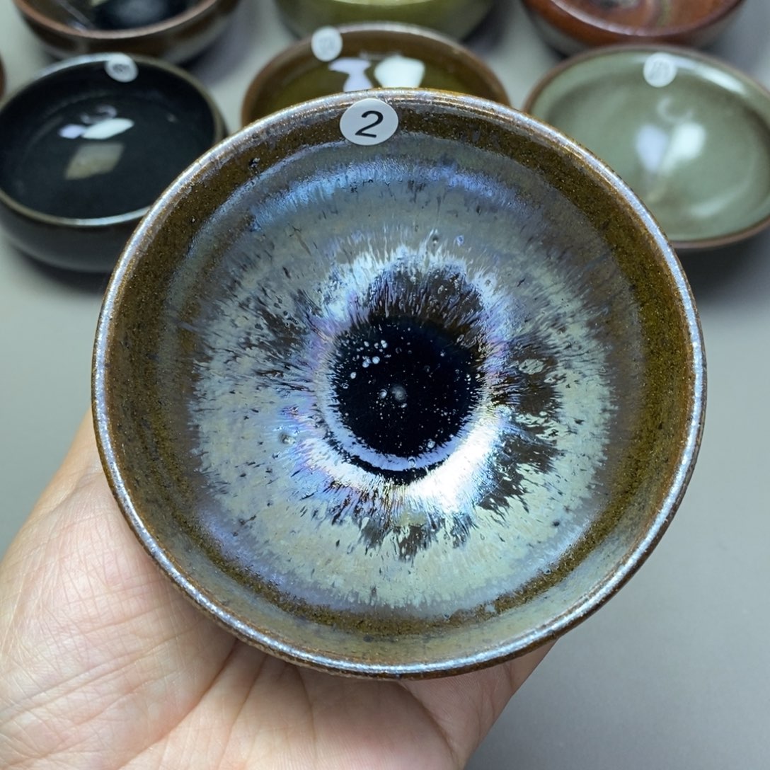 茶盏建窑建盏主人杯微瑕