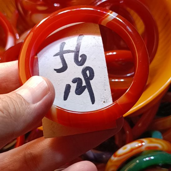 玛瑙/玉髓未镶嵌手镯