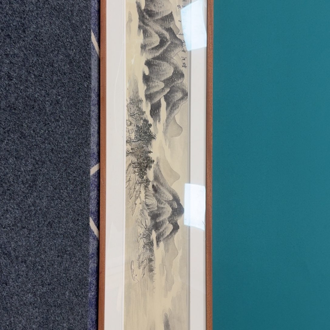 国画国画作品山水花鸟纯手绘hz心