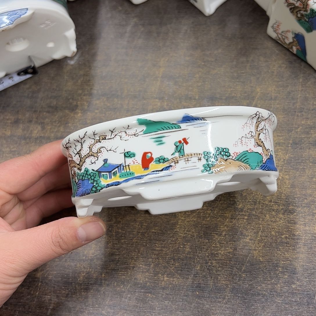 紫砂花盆889号瑕疵13/10/4cm