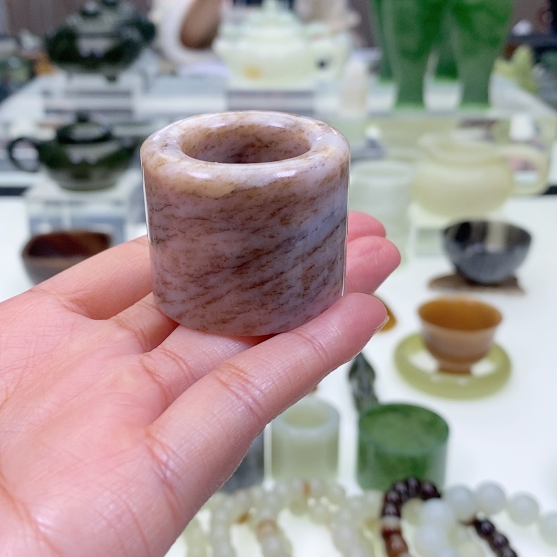 和田玉扳指未镶嵌