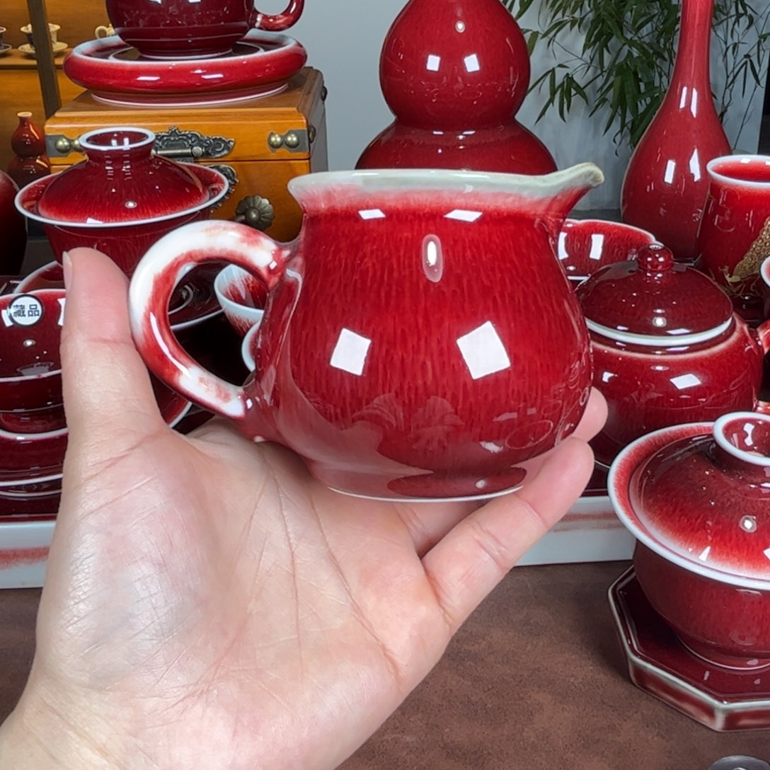 杯雯*景德镇原矿郎红杯
