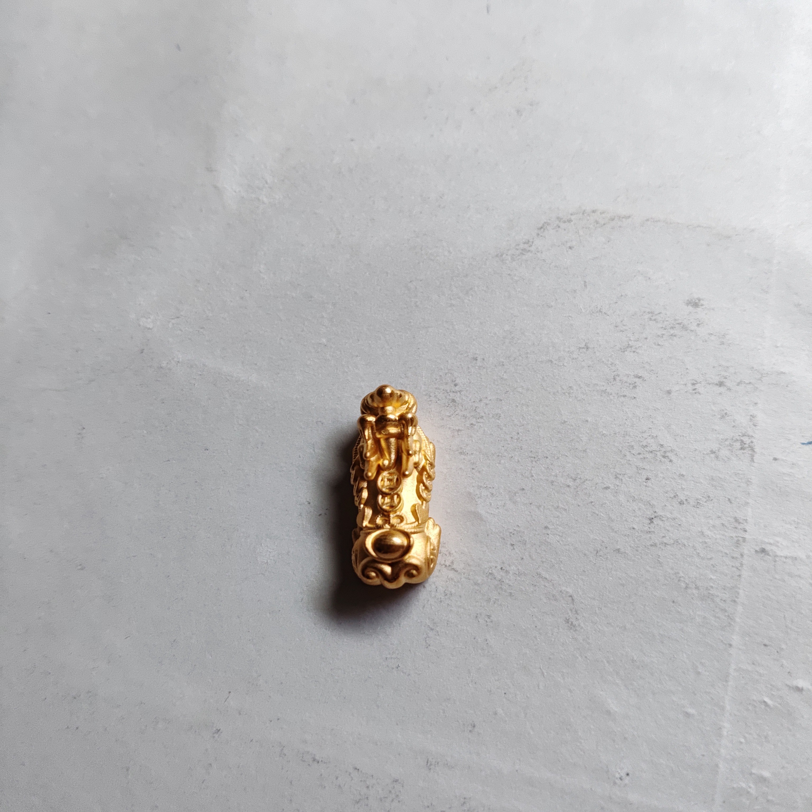 金元宝足金999貔貅珠子首饰