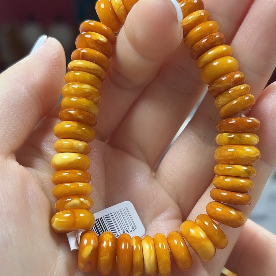 未镶嵌琥珀手链手串