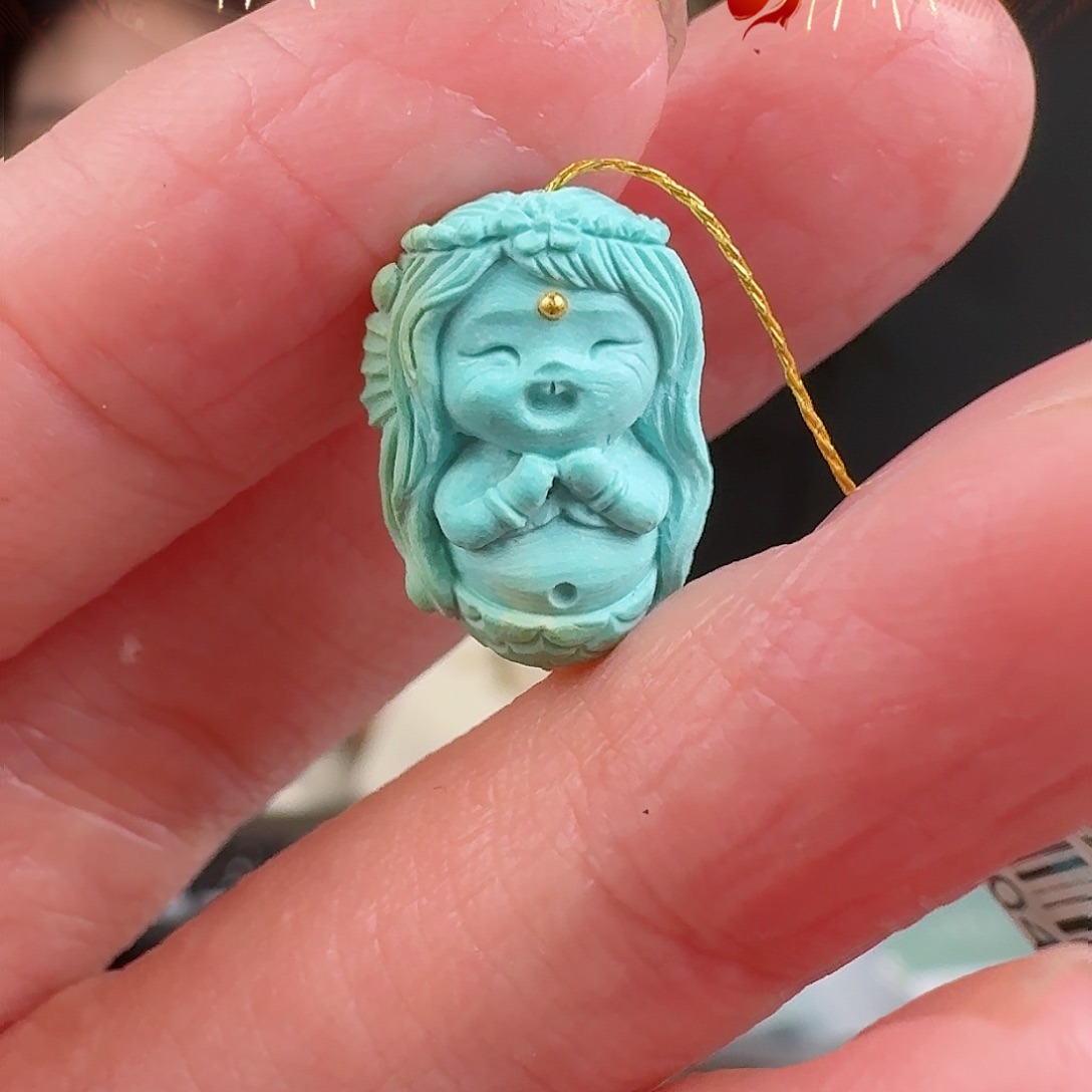 绿松石珠宝奇石未镶嵌