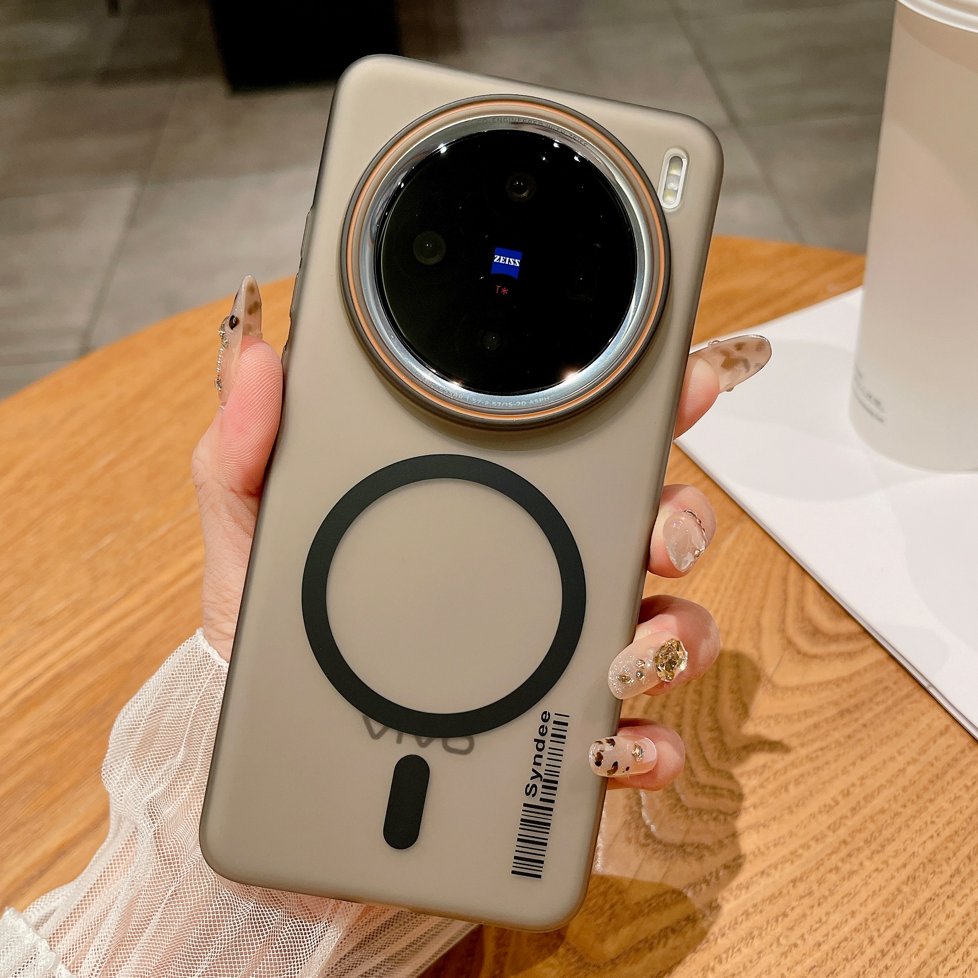 适用vivox300pro手机壳vivox200透明磁吸vivos30超薄磨砂vivox100