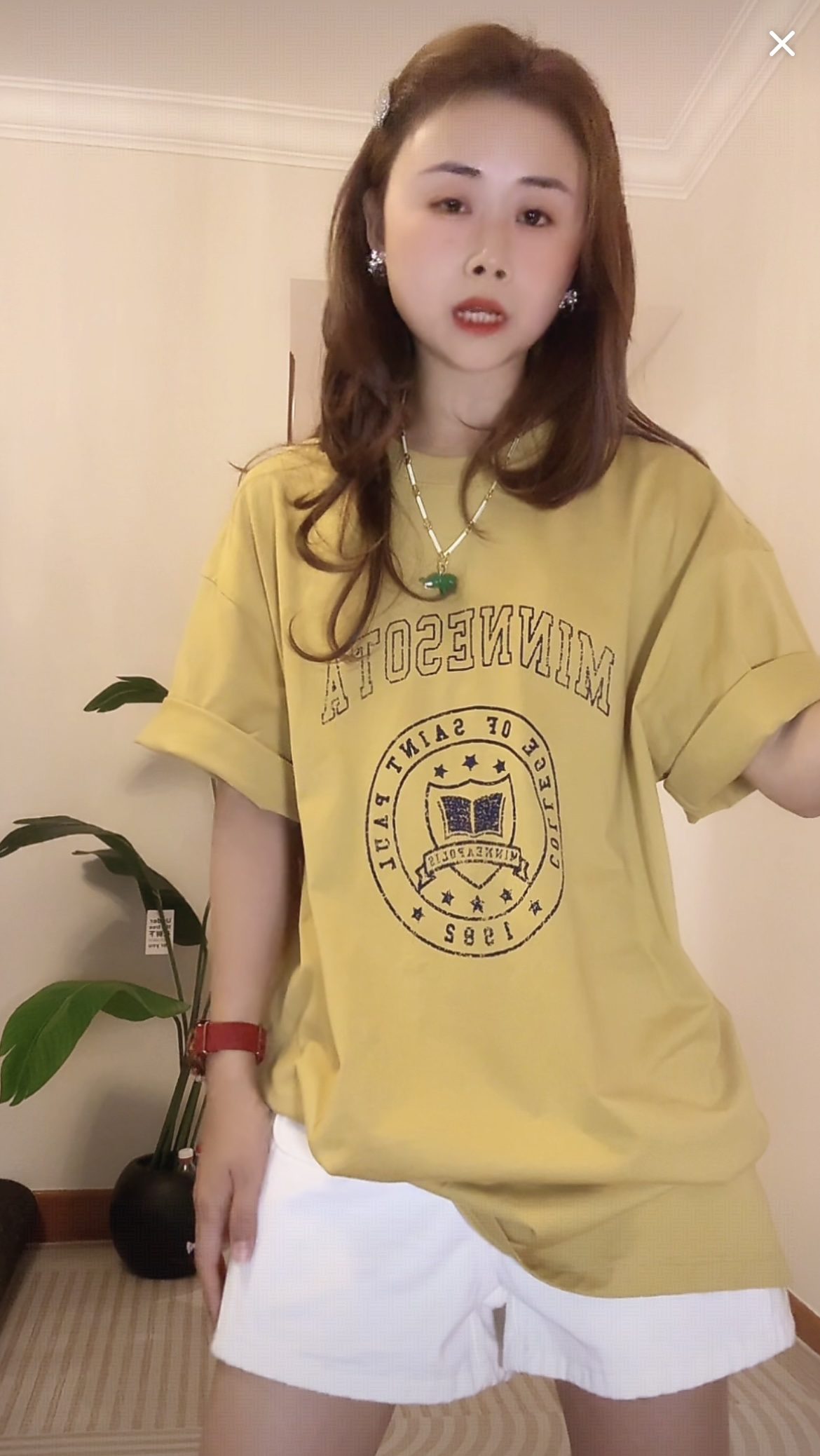 “美式学院”T恤 2025新款活力常青藤休闲百搭短袖25327