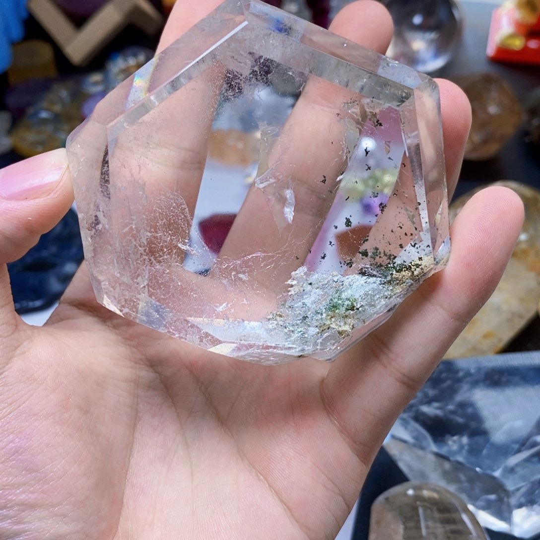 水晶珠宝半成品未镶嵌