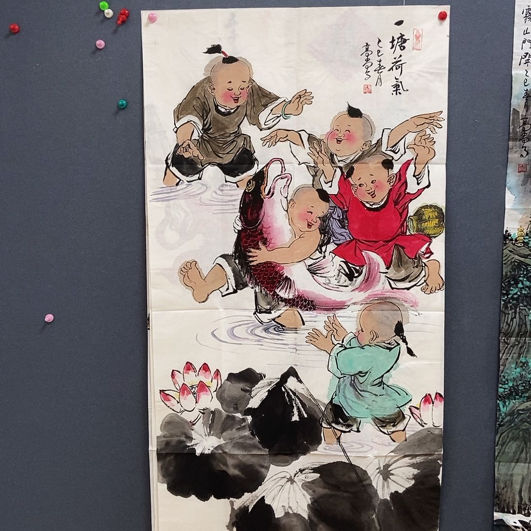 国画68/138高尚手绘画心