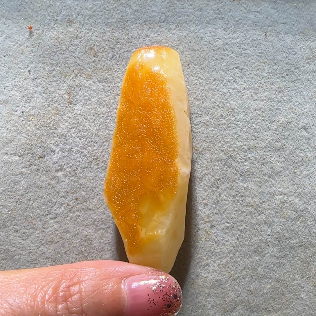 定制琥珀未镶嵌巨***龟专拍