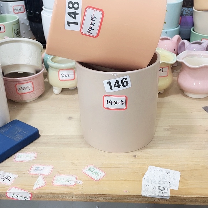 陶瓷花盆全场12包邮