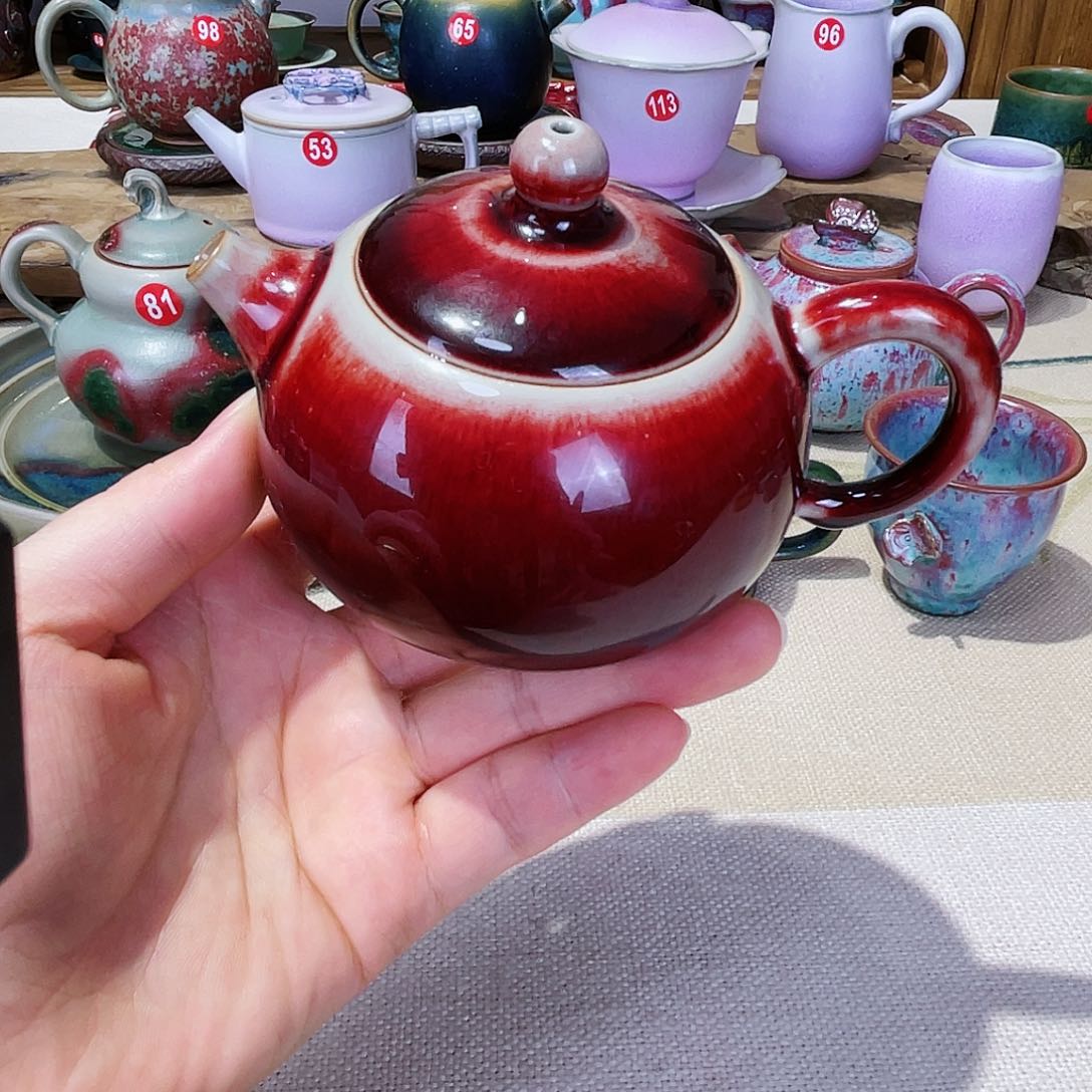 壶禹州钧瓷艺术作品