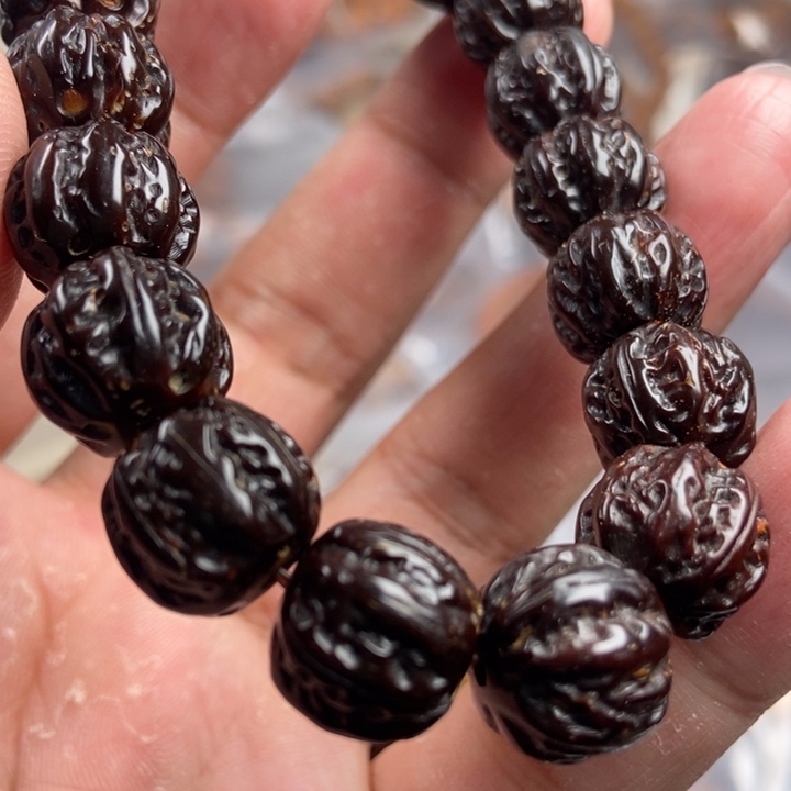 猴头核桃吊坠今天