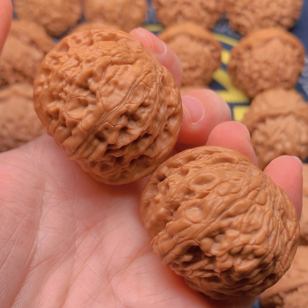 【闪购商品】文玩核桃把件?****磨盘39