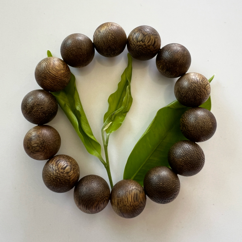 沉香棋楠手串 1.3 mm 圆珠单圈 随行 多样性发一