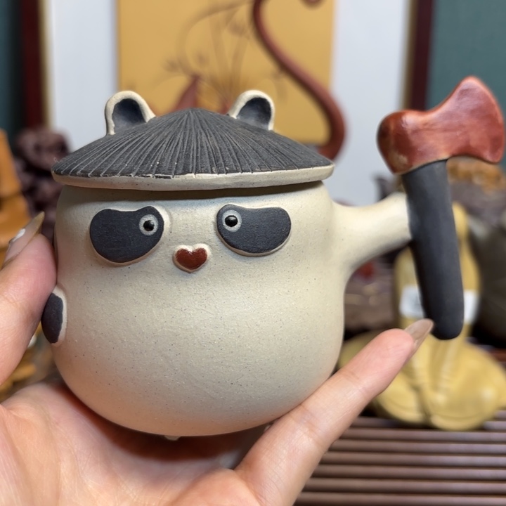 紫砂茶宠原矿精品高端紫砂壶