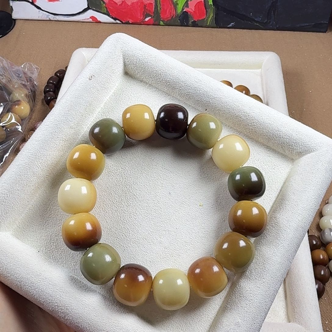 ^***^手串菩提根/象牙果111 草木芳华 微瑕