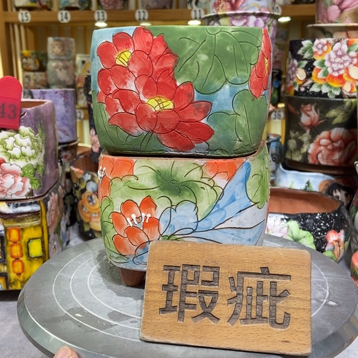 景德镇艺术手绘作品