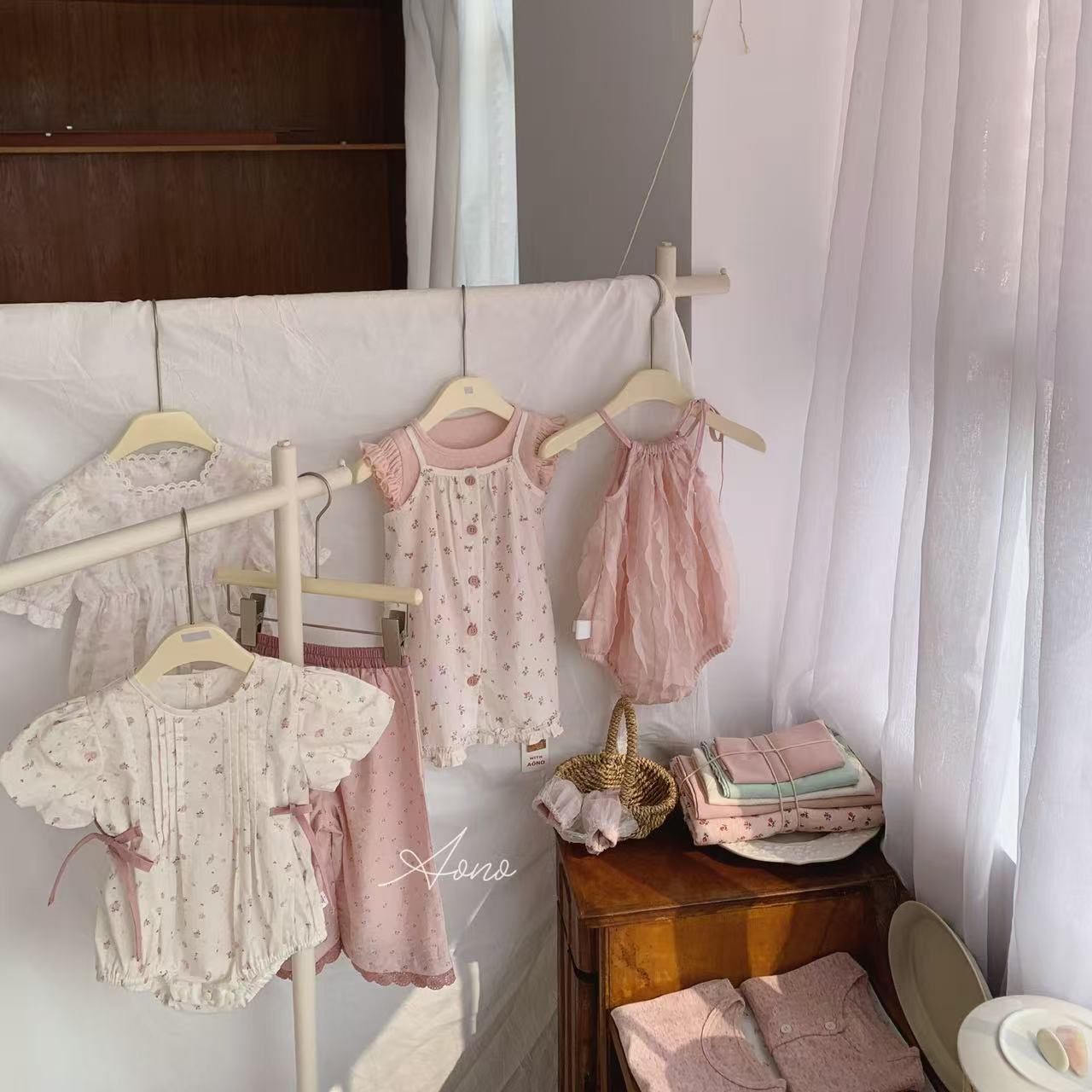 【NO退NO换】欢宝3店-AONO-2025夏-编码0315-AN25X133-小花园结包屁