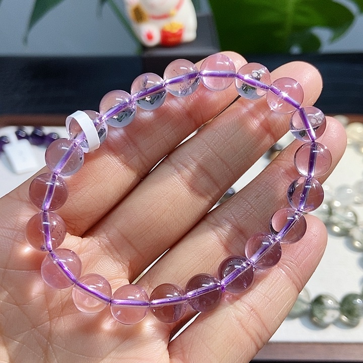 水晶手链未镶嵌紫水晶