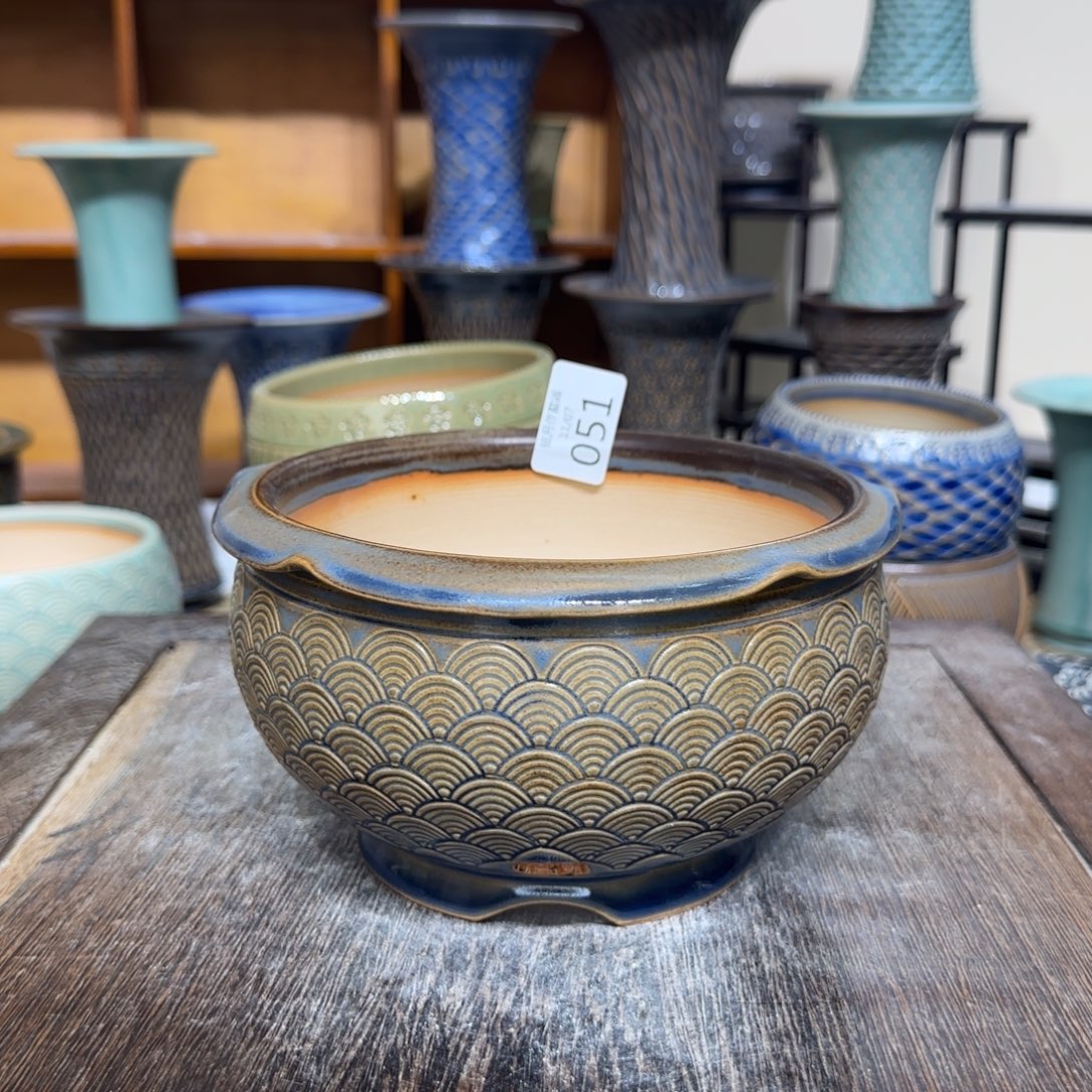 手工花盆 051 内口口径 12.8cm 