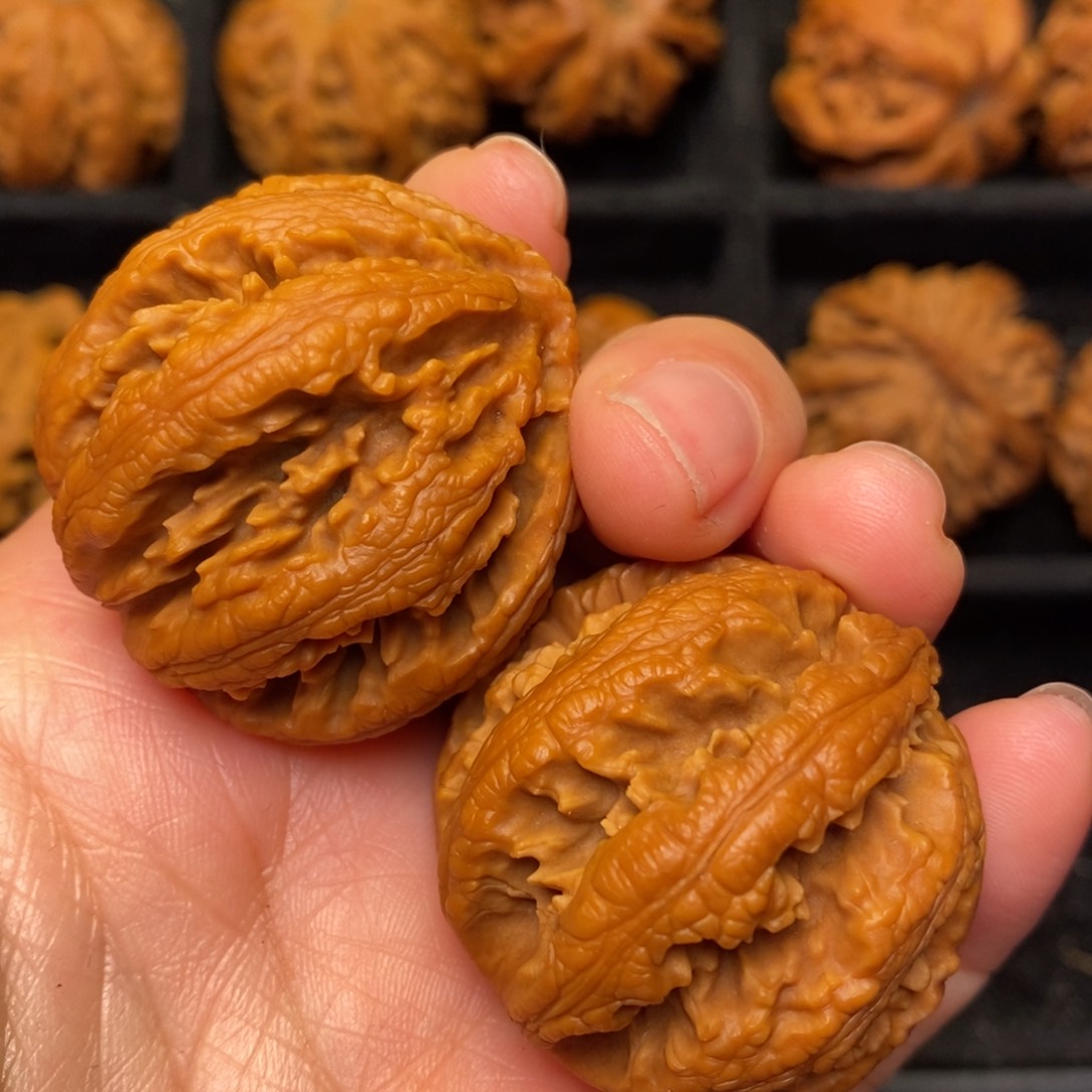 文玩核桃把件秦岭核桃