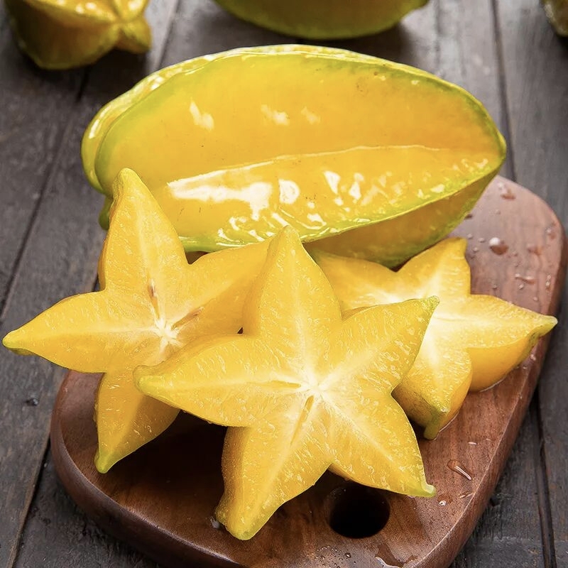 【五角星杨桃】挑果赞精选 4颗19.9 爆汁推荐 明日达海南省