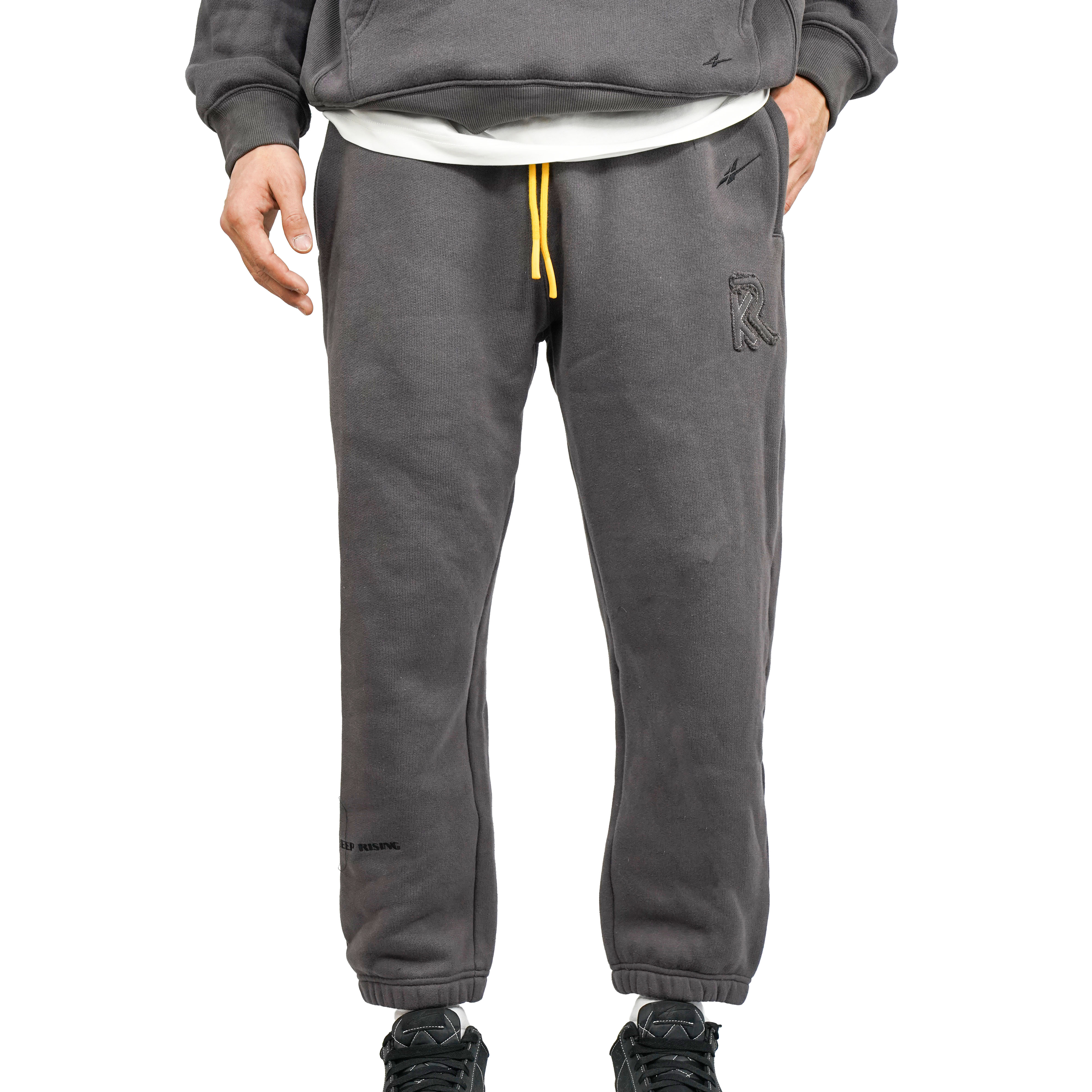 SPOxKR 新厚款卫裤 枪灰色 内里加绒