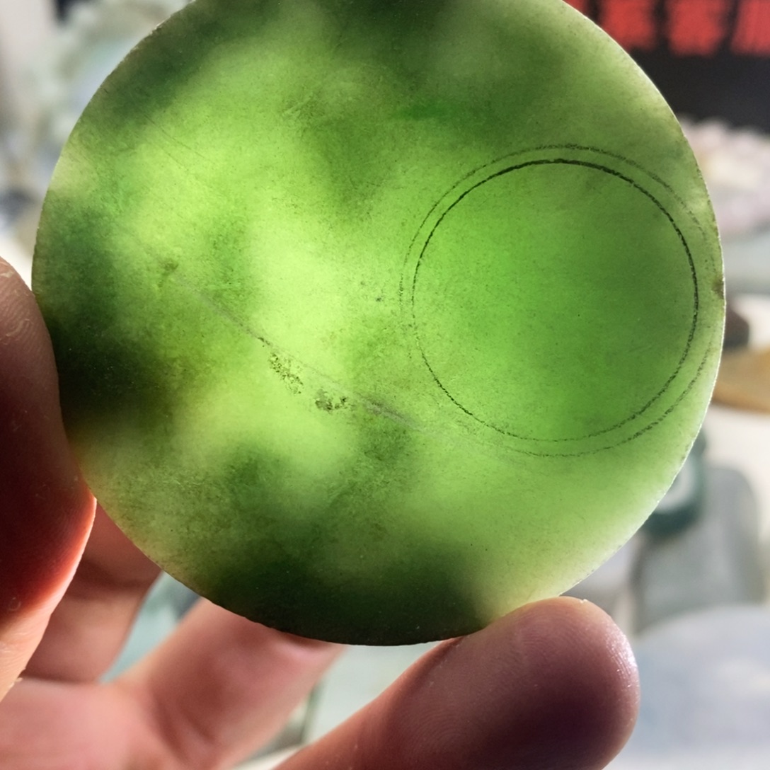 翡翠散珠天然缅甸翡翠a货50