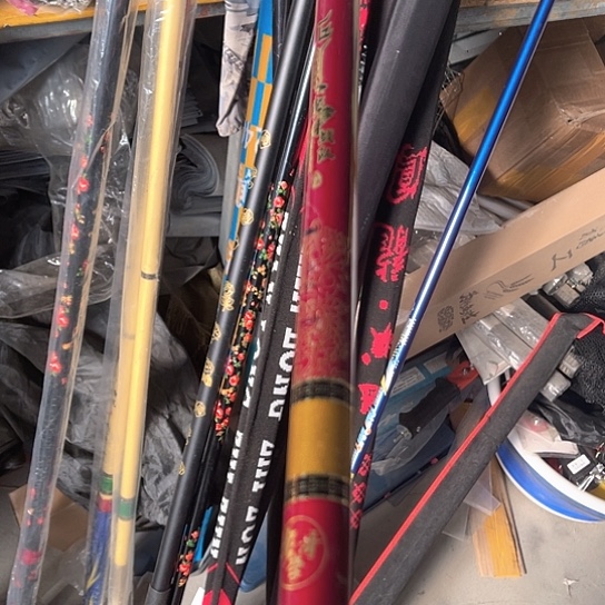 微瑕2.1米抄网杆老李哥