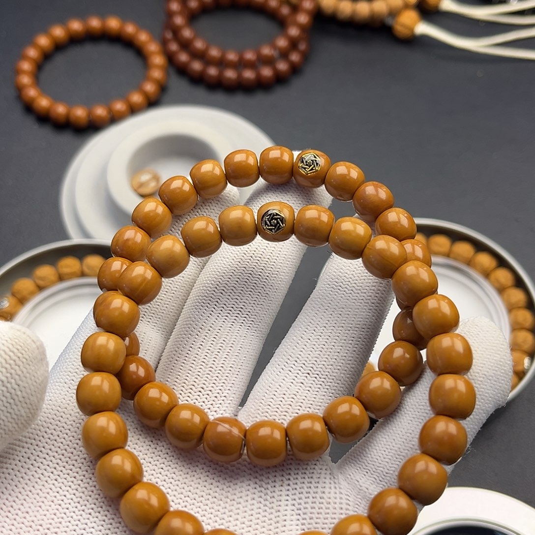 猴头核桃手串老邢 黑六芒星 单标 泛油 福利9.3