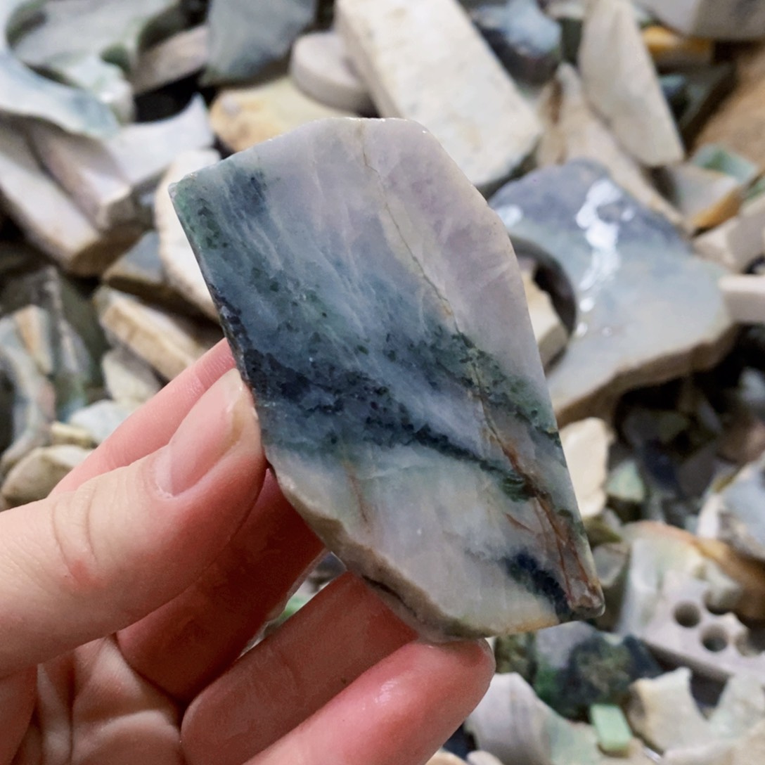 翡翠未镶嵌颈饰天然翡翠