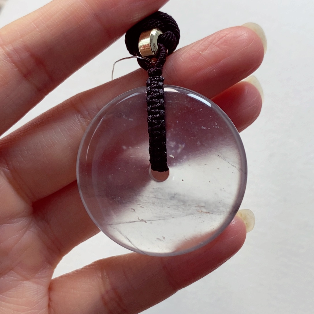 颈饰未镶嵌石英质玉