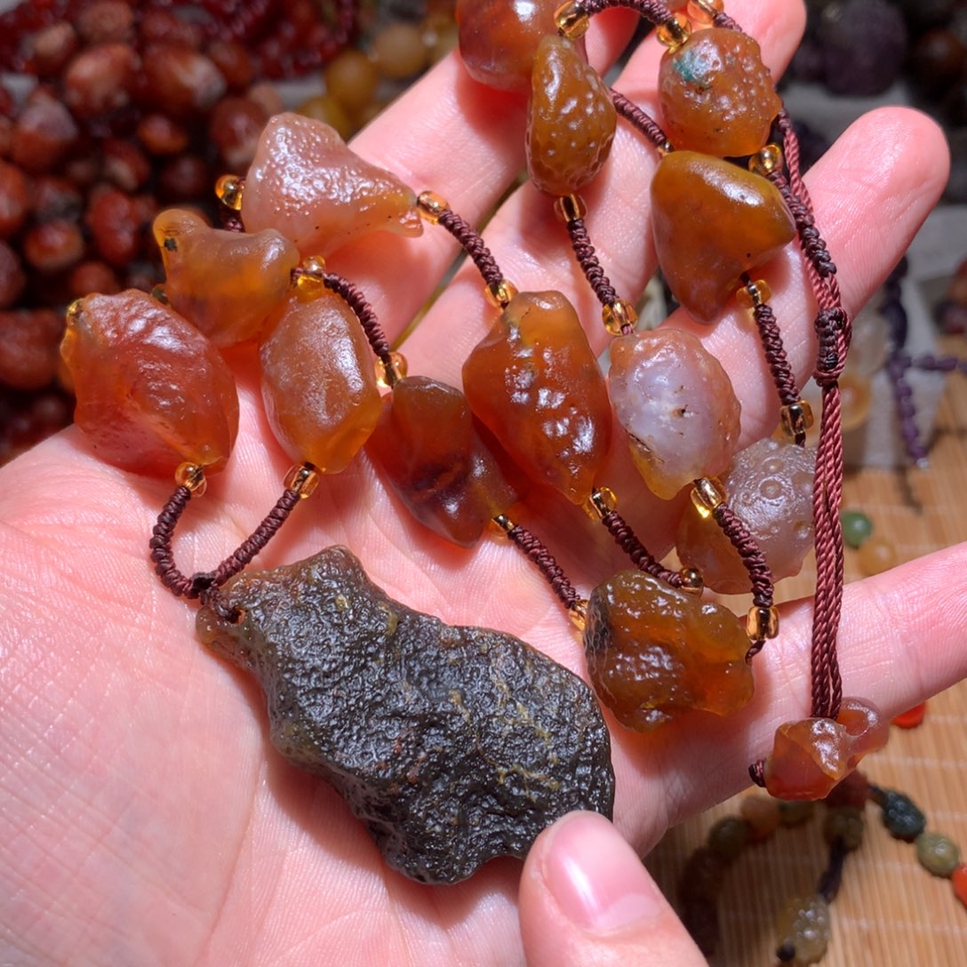 玛瑙/玉髓未镶嵌车挂