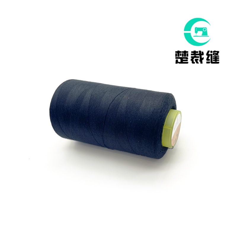 2万码大卷缝纫线402涤纶家用线平车线锁边线服装厂常用线黑线白线