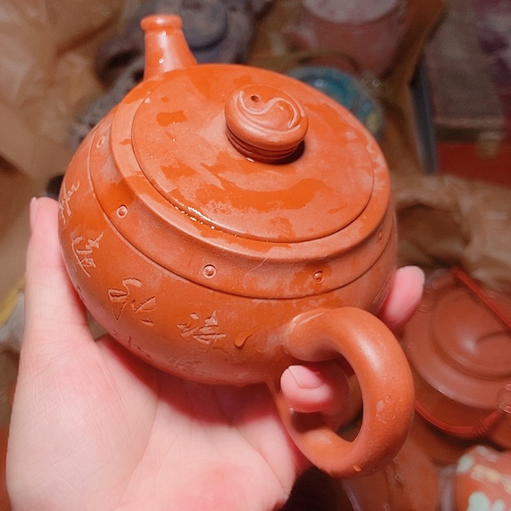 紫砂茶杯宜兴紫砂手工制作