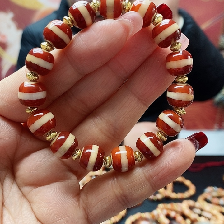 玛瑙/玉髓手链合金