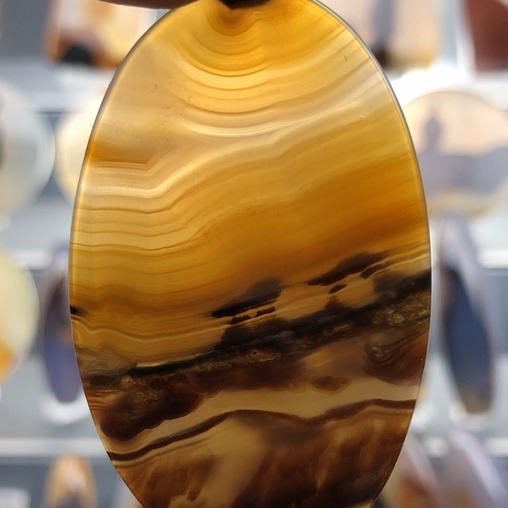 玛瑙/玉髓未镶嵌颈饰90