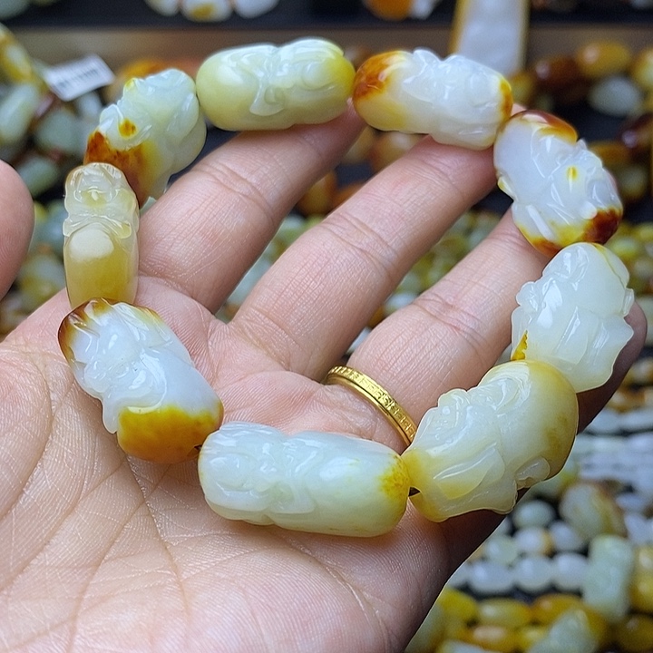 手链未镶嵌和田玉正**苑