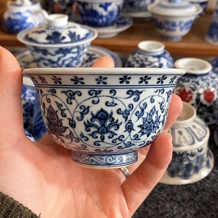 【微微瑕】永乐压手杯