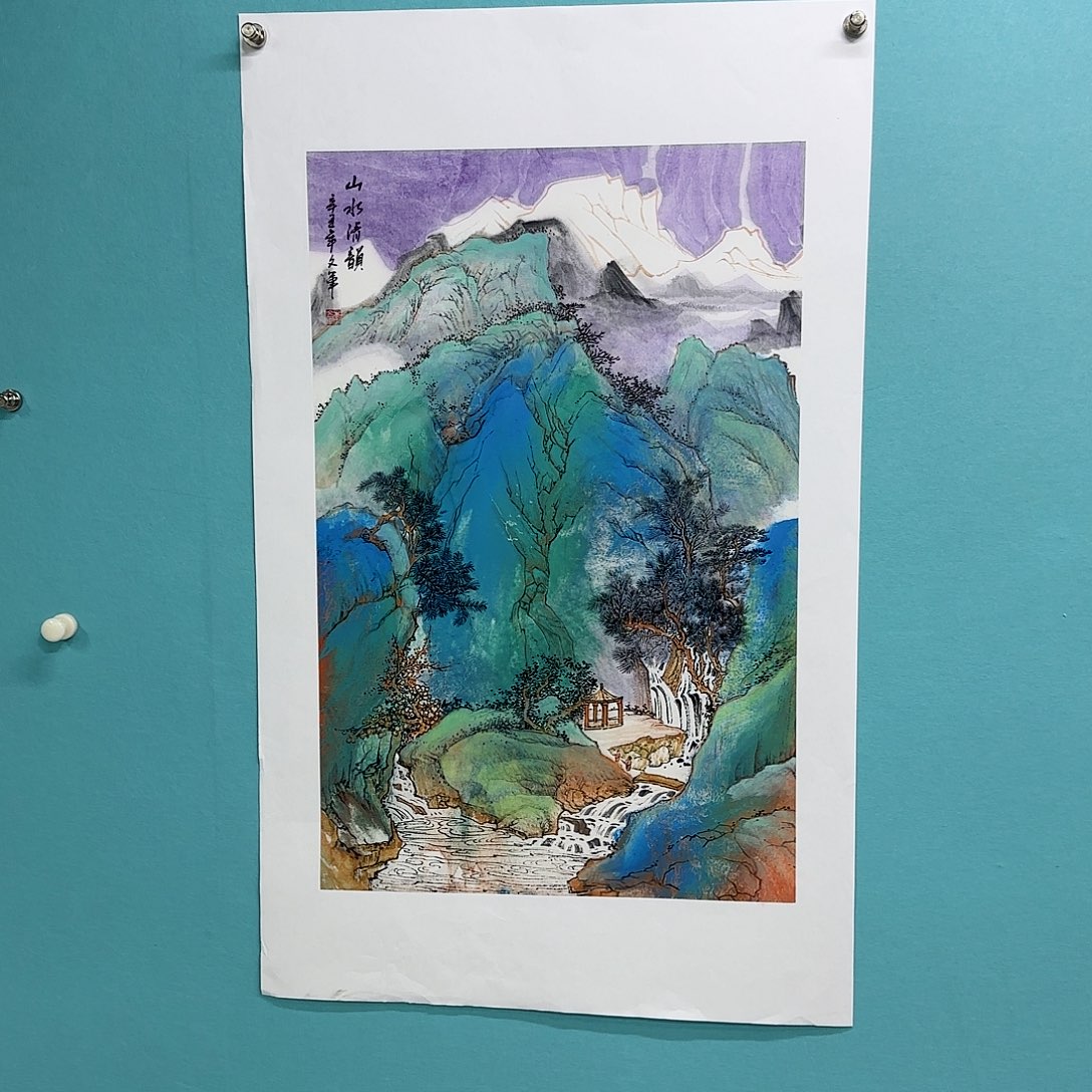 国画国画艺术纯手绘作品