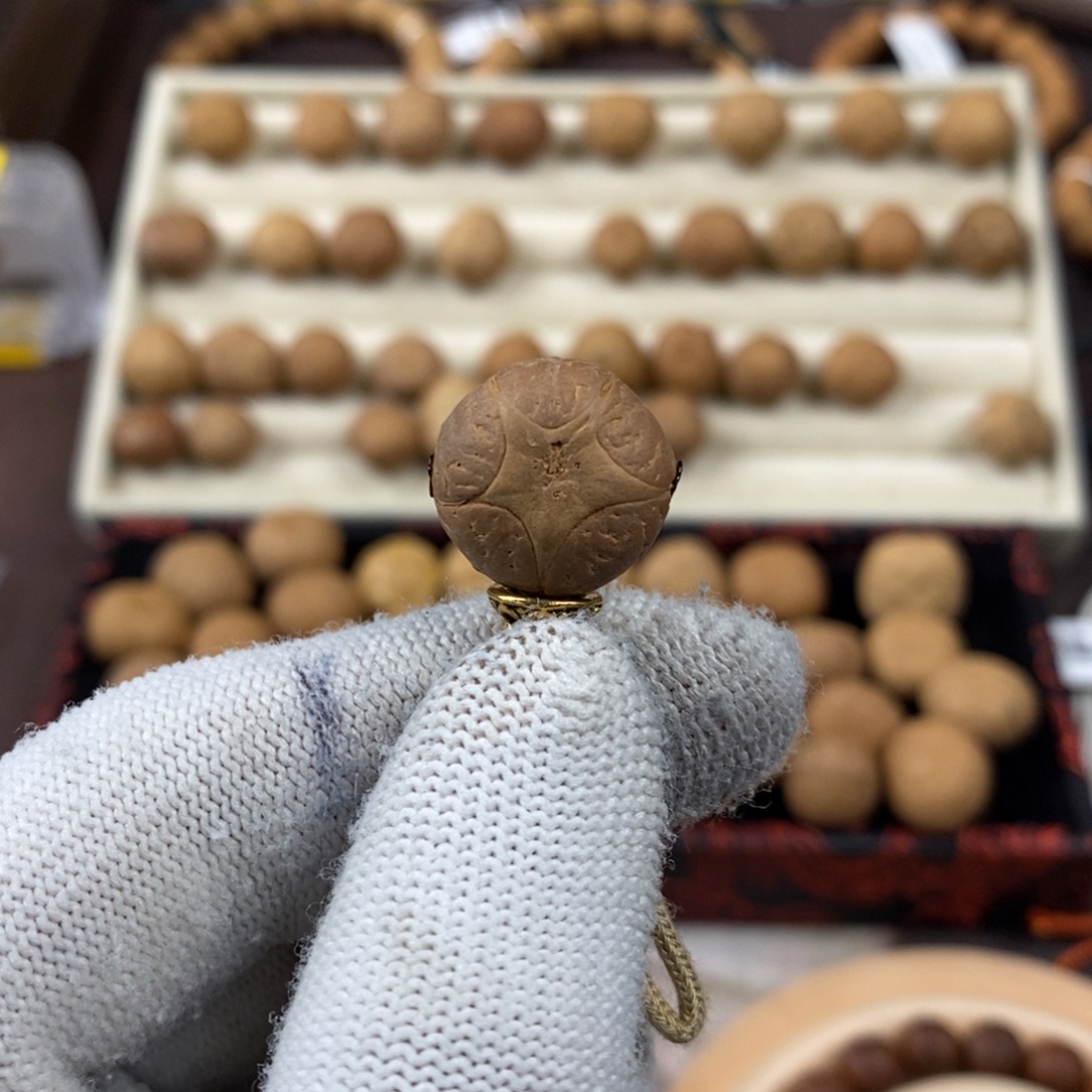 凤眼菩提吊坠17.1五星单颗