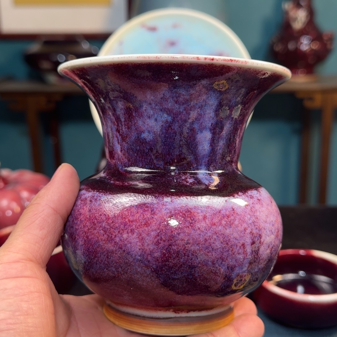 *****陶杯子入窑一色出窑万彩