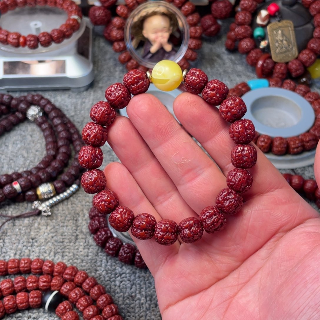 金刚菩提手串11-12+花王