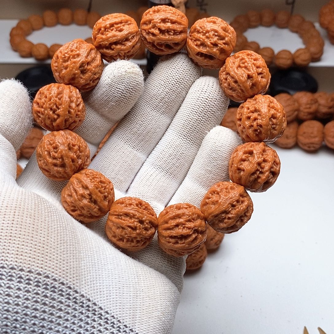 核桃文玩核桃14号八棱2.3