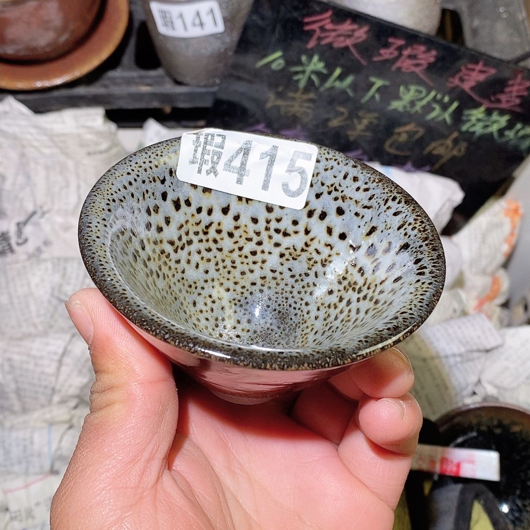 茶盏微瑕建盏主人杯子