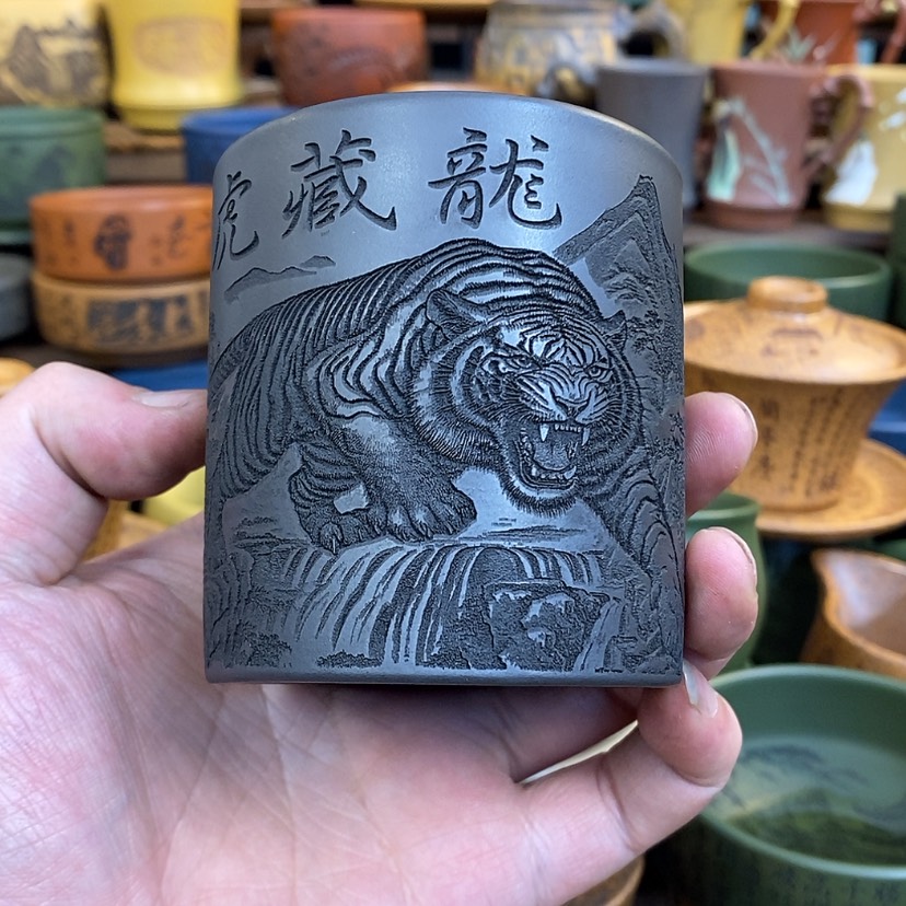 【闪购商品】紫砂杯子宜兴全手工紫砂杯