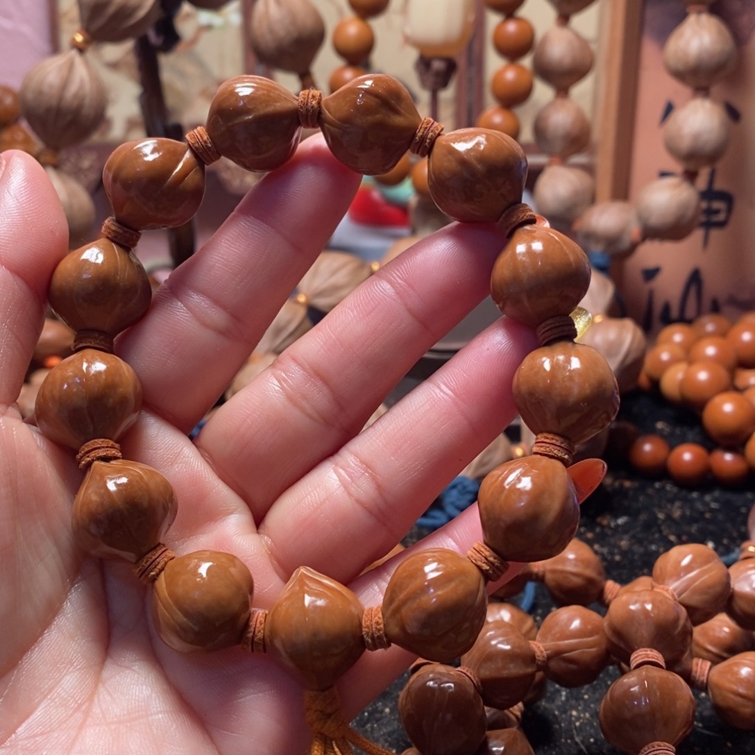 橄榄核手串/手链1.6鸡血手持