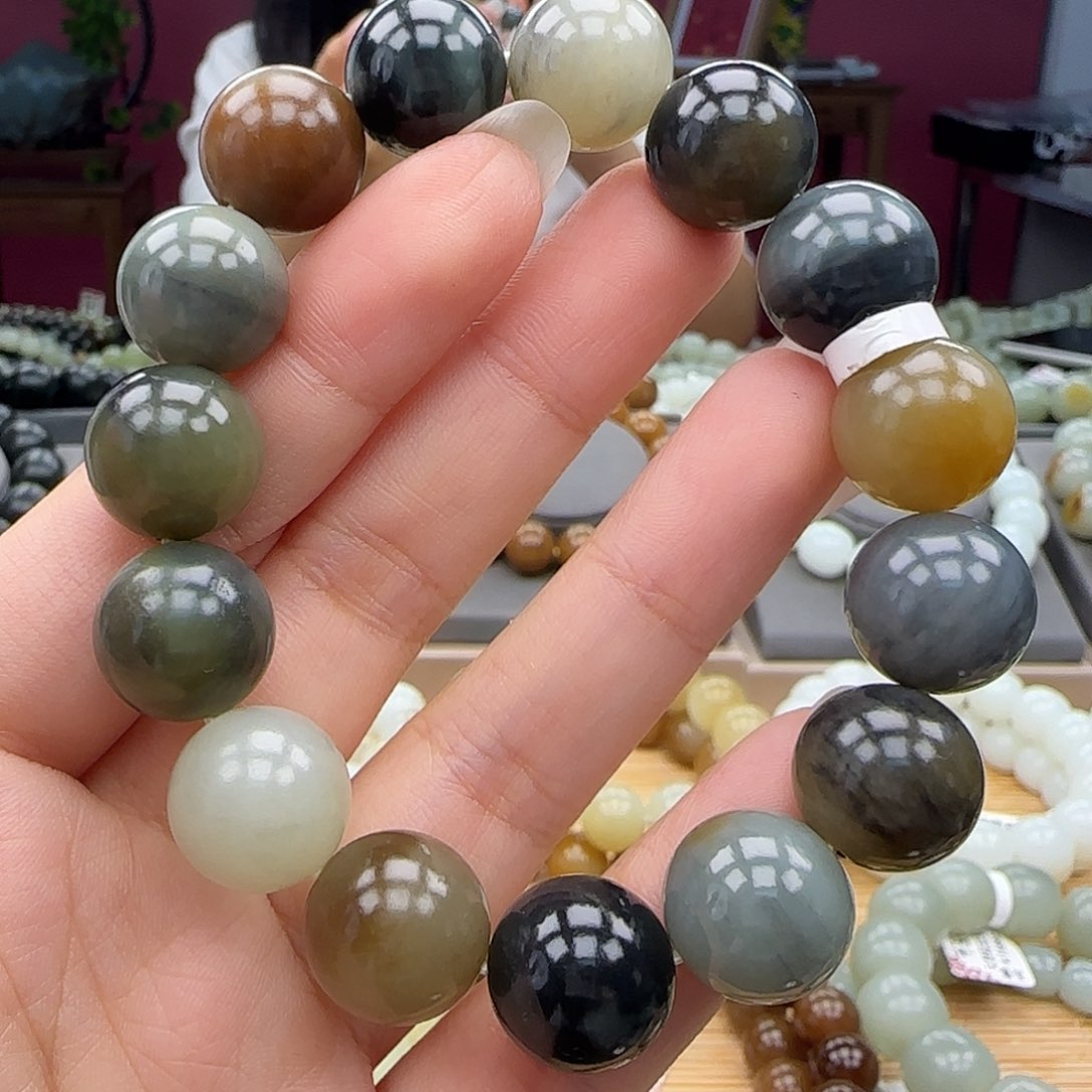 和田玉手链未镶嵌